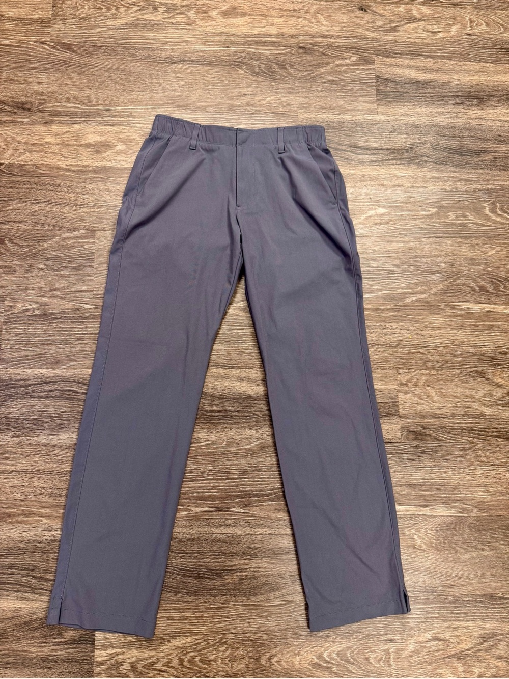 Under Armour Golf Pants Mens 32x34 Gray Loose Fit Performance Stretch